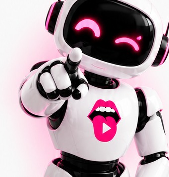Robot de La Viral AI señalando